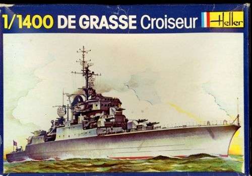 Croiseur De Grasse Heller | No. 023| 1:1400 Scale Model Kit