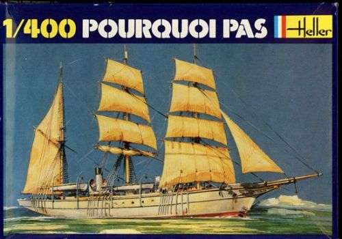 Pourquoi Pas Heller | No. 061| 1:400 Scale Model Kit,