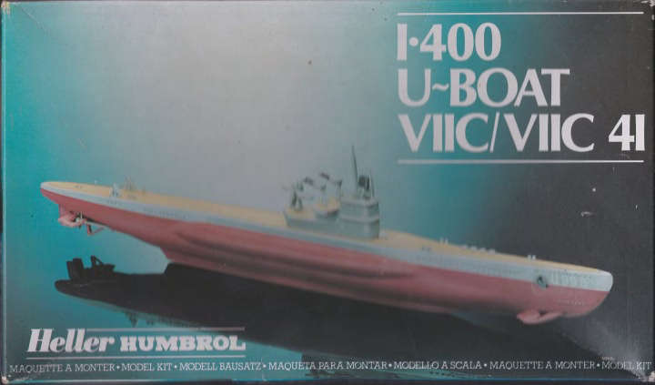 U-Boat VIIC/VIIC 41 Heller Humbrol | No. 81072 | 1:400 Scale Model Kit