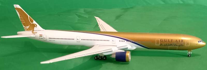 Herpa Wings, Gulf Air Boeing 777-300ER VT-JEG (518543)  1:500 Scale