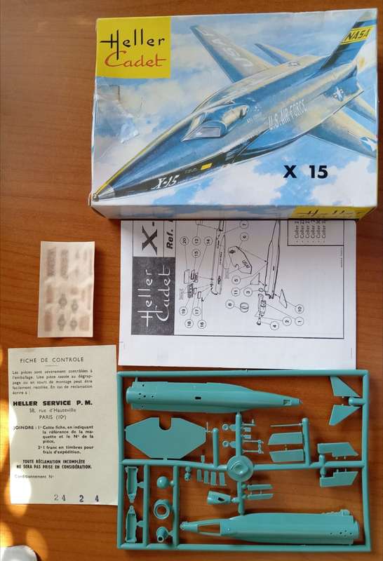 Heller Model, Cadet - X15