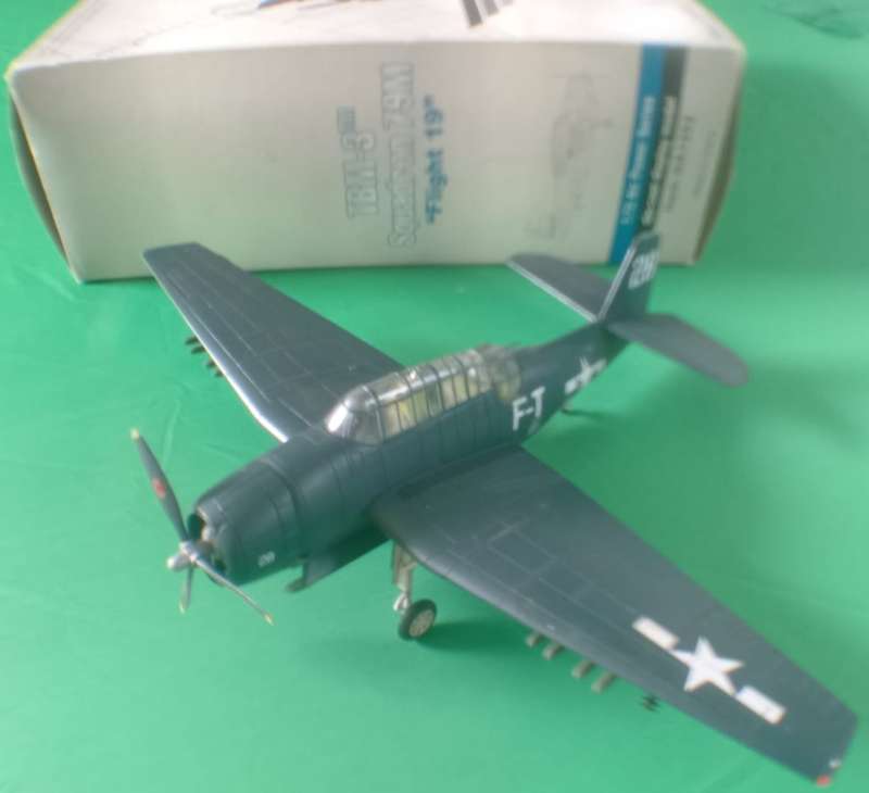 Hobby Master Model, TBM-3 Avenger Squadron 79M Flight 19 HA1202  1/72 Scale