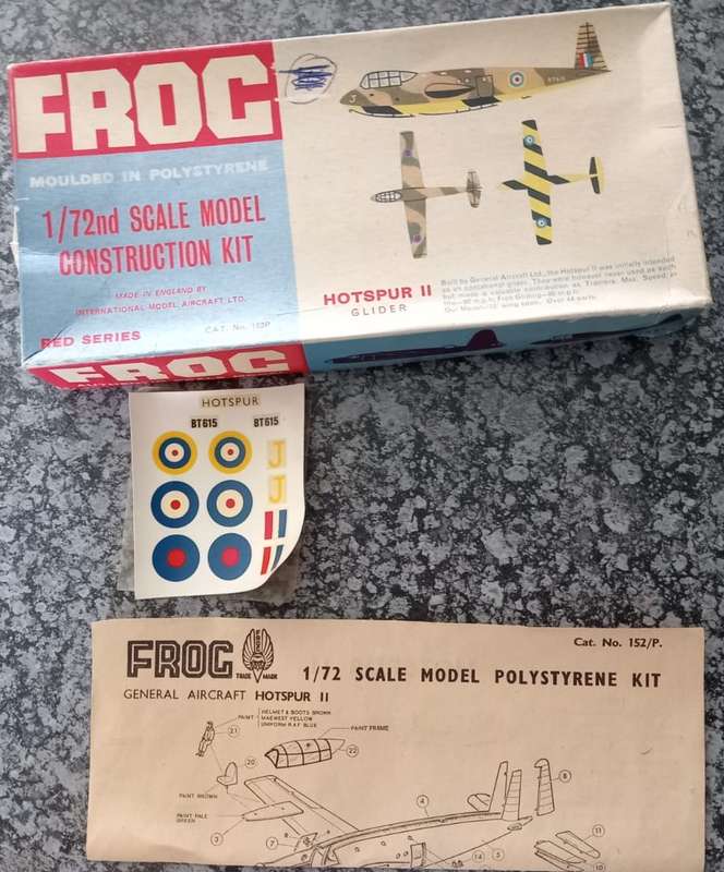 FROG Model, Hotspur II Glider No. 152P | 1:72