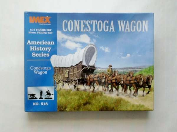 IMEX, Conestoga Wagon | No. 518 | 1:72 Scale Figures Set