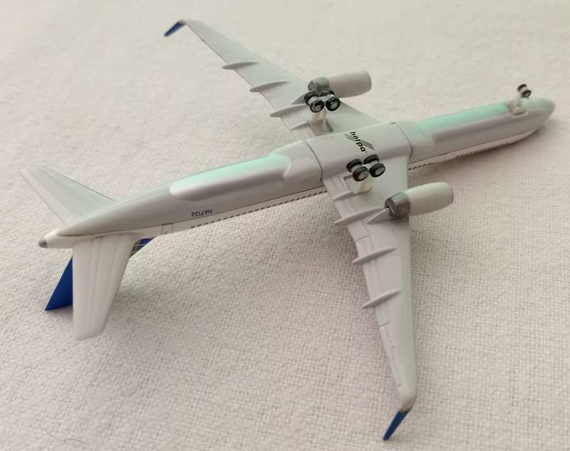 Herpa Wings, Continental, Boeing 757-200, 1,500 Scale, Reg. N67134
