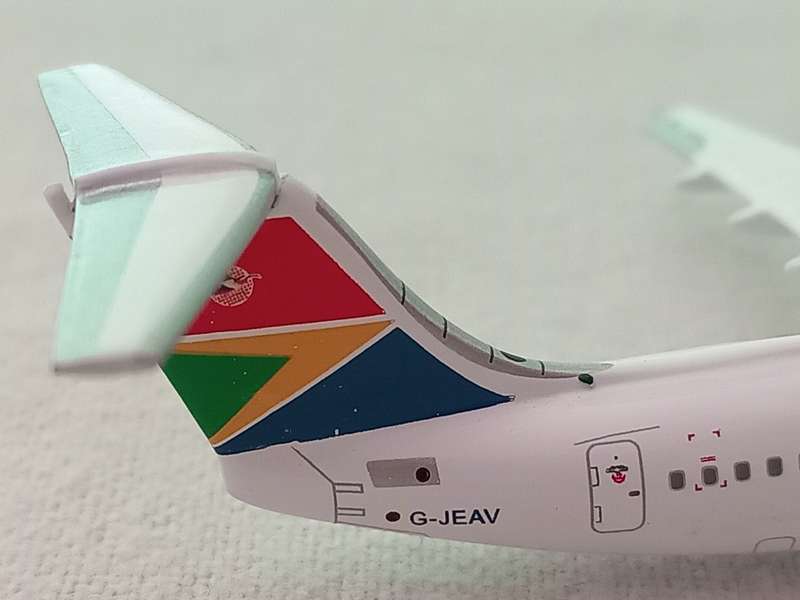 Jet-X 1/400 BAe 146 Diecast Model South African Airlink, G-JEAV