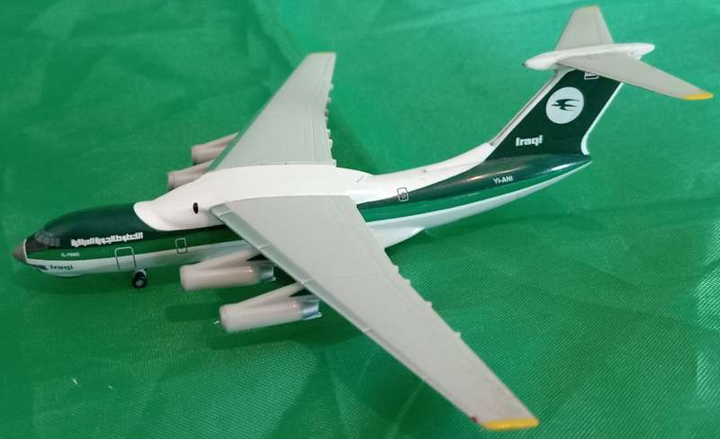 Herpa Wings, Iraqi Airways, Ilyushin IL-76, 513852, Reg.YI-ANI, 1,500 Scale