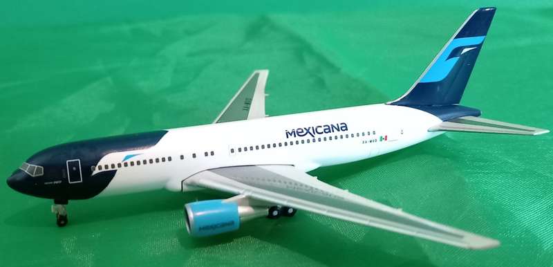 Herpa Wings, Mexicana, Boeing 767-200, 515825, Reg. XA-MXO, 1,500 Scale
