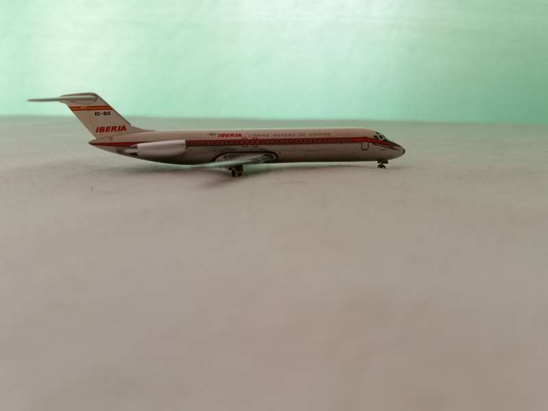 Sovereign, DC-9 Series 31-32, MD, Iberia Lineas Aereas De Espana, 1,400 Scale, Reg. EC-BIG