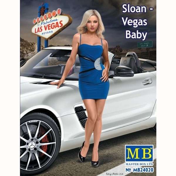 Master Box Ltd Model, 24020 Sloan - Vegas Baby