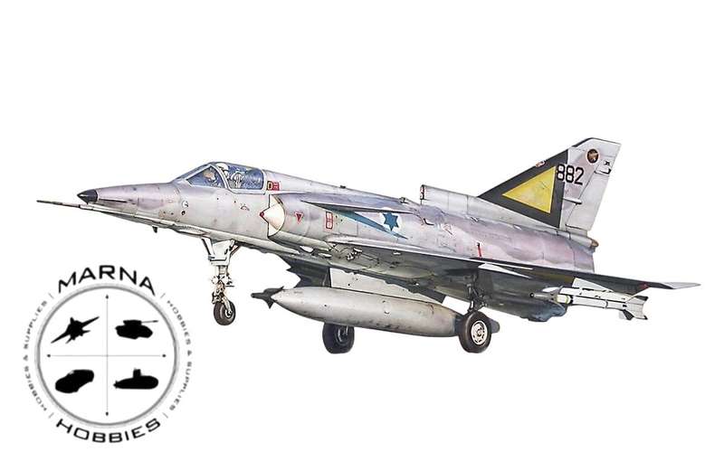 Italeri Model, IAI Kfir C.2 + Super Decal No. 1408 | 1:72