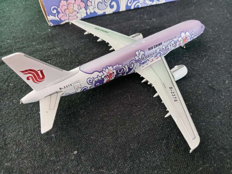 Airbus A320-214 Air China Purple Peony B-2376 JC Wings 1:200 JC2023 ** RARE **