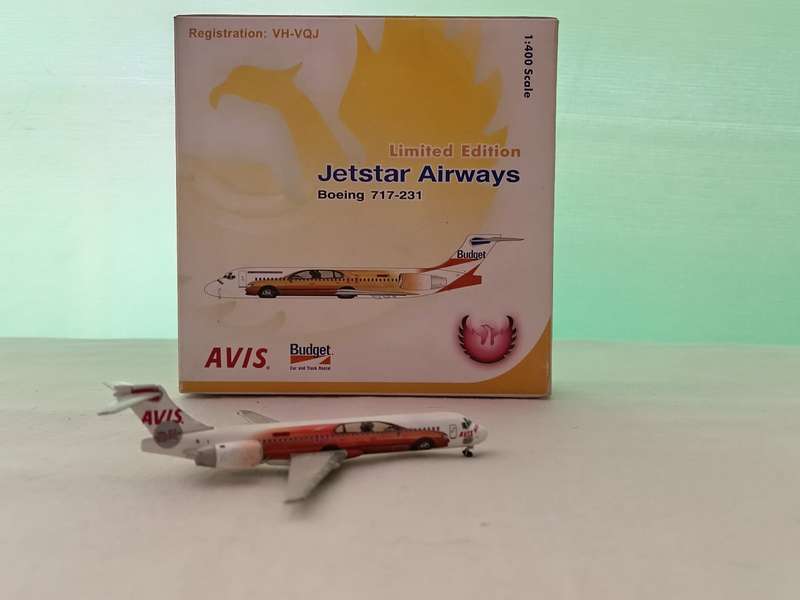 Phoenix, Jetstar Airways, Boeing 717-231, 1,400 Scale, Reg. VH-VQJ LIMITED EDITION