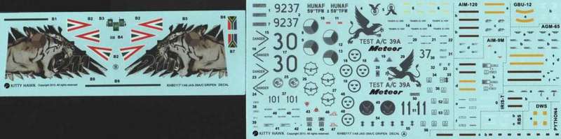 Kitty Hawk Model, JAS-39A/C Gripen No. KH80117 | 1:48 Scale