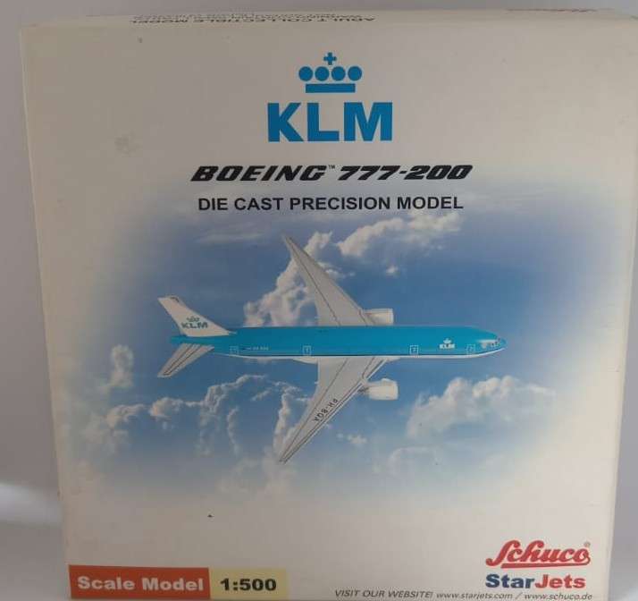Star Jets. KLM Boeing 777-200  PH-BQA SJKLM197 Scale 1:500 Model Airplane
