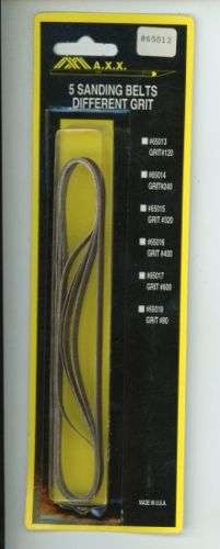 M.A.X.X. Tools, 5 Sanding Belts MAXX65012