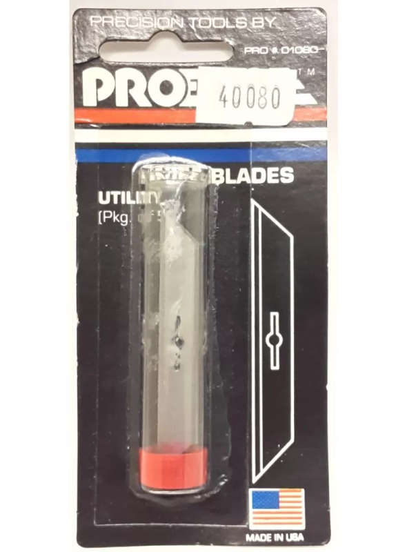 Proedge Precision Tools, 5 Blades for Precision Cutting Knife Tool 40080 Proedge Pro 01080