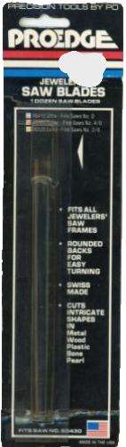 Proedge Precision Tools, Jewelers Saw Blades, No. 06410