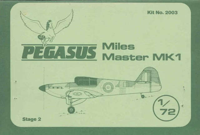 Pegasus, Miles Master Mk 1 Stage 2  No. 2003 | 1:72 Scale