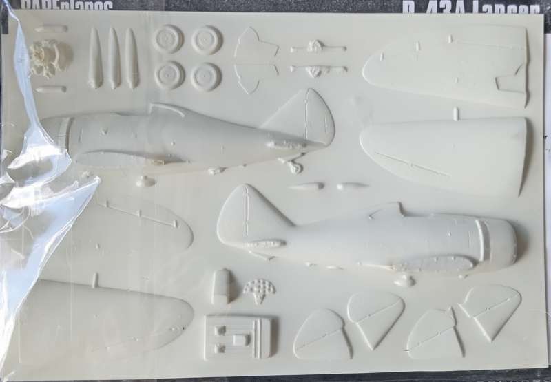Rare Plane, Republic Lancer  P-43A Vacform Kit 1:72