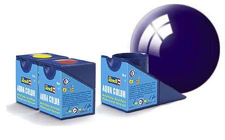Revell, 54 Gloss Night Blue (RAL 5022) Acrylic (18ml)
