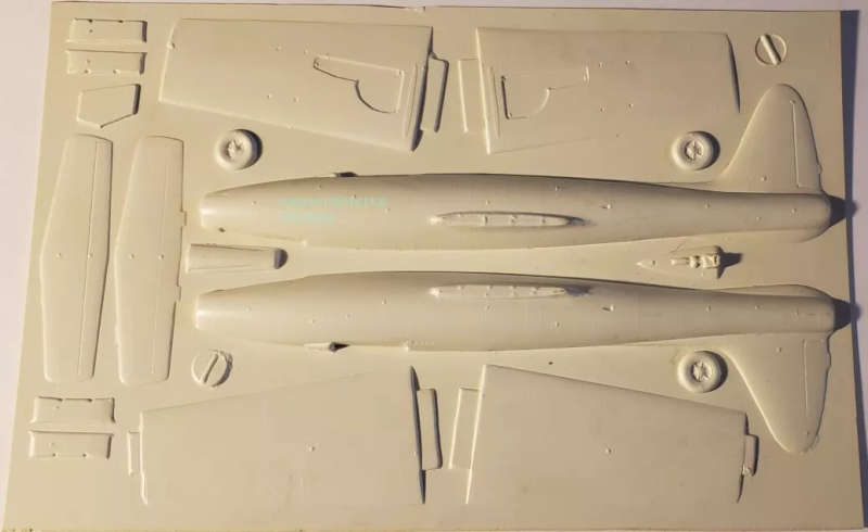 Rare Plane, Republic F-84G Thunderjet 1/72 Vacuform Kit (Rarejets)
