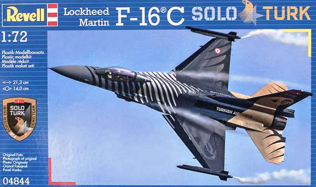 Revell Model, Lockheed Martin F-16 C Solo Türk No. 04844 | 1:72