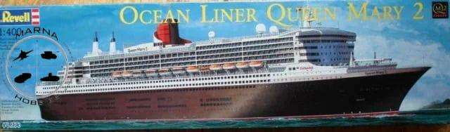 Revell Model Ship, Ocean Liner RMS Queen Mary 2 No. 05223 | 1:400