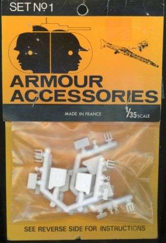 Squadron Armour Accessories, Set 1 Jerry Cans 1/35 Scale