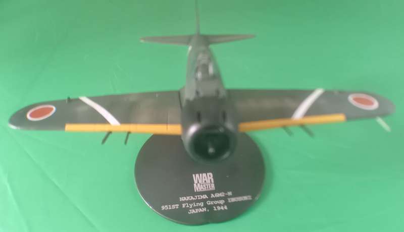 Solido,  Nakajima A6 M2-N 1941 Japan Die-Cast Model, S7200002 1:72 Scale
