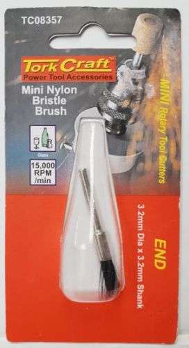 Tork Craft  Power Tools Accessories, End 3.2mm Dia x 3.2mm Shank TC08357