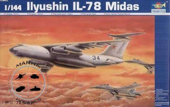 Trumpeter Model, Ilyushin Il-78 Midas No. 03902 1:144 Scale