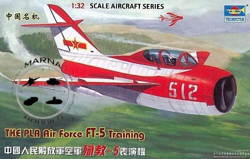 Trumpeter Model, The PLA Air Force FT-5 Training No. 02203 | 1:32 Scale