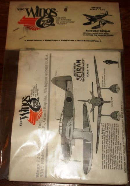 Vac Wings, Aichi M6A1 Seiran No. VW7241 | 1:72 Scale