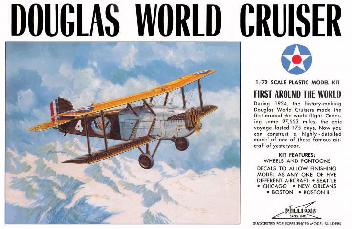Williams Brothers , Douglas World Cruiser Vintage No. 72-424 | 1:72