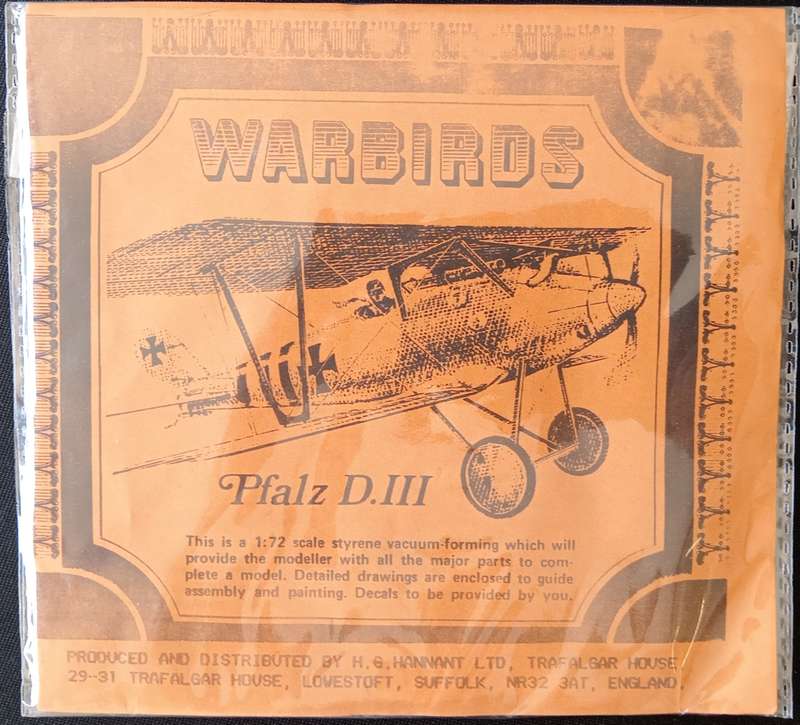Warbirds by Rareplane, Pfalz D.III | No. WBPF | 1:72 Scale