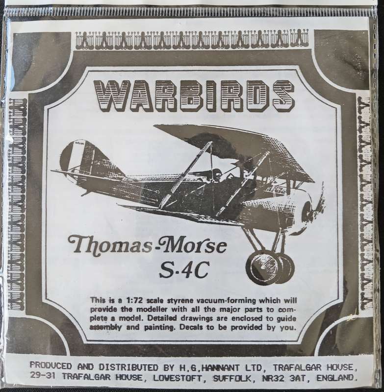 Warbirds by Rareplane, Thomas-Morse S-4C  No. | 1:72 Scale