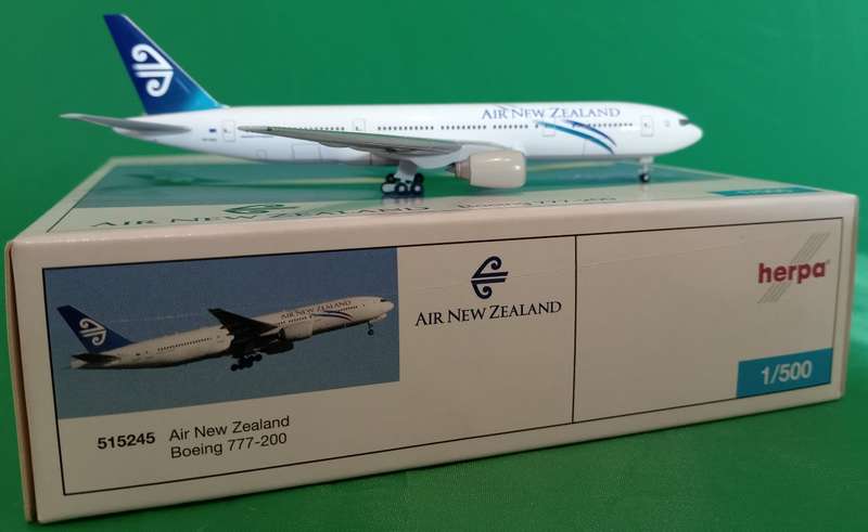 Herpa Wings 1:500 Air New Zealand Boeing 777-200 ZK-OKA