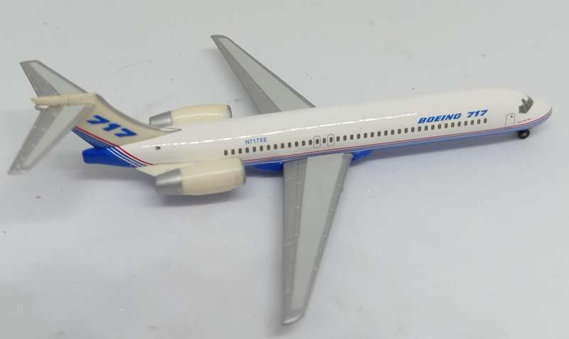 Herpa Wings, Boeing 717, Reg. N717XE, 510370, 1,500 Scale