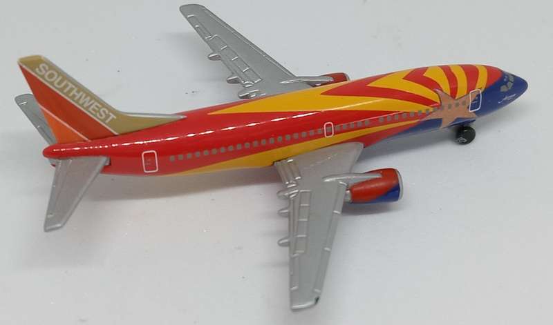 Herpa Wings, Southwest Airlines, Arizona One, Boeing 737-300, 500531, 1,500 Scale
