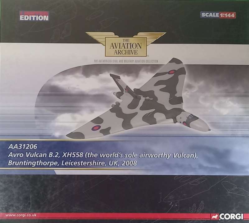 Corgi, Avro Vulcan B.2 Royal Air Force XH558 AA31206.(C)