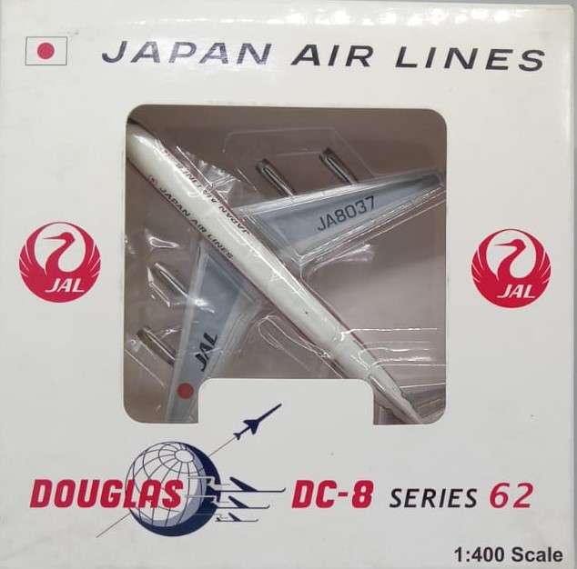 AeroClassics, JAL Japan Airlines DC-8-62 JA8037 1:400