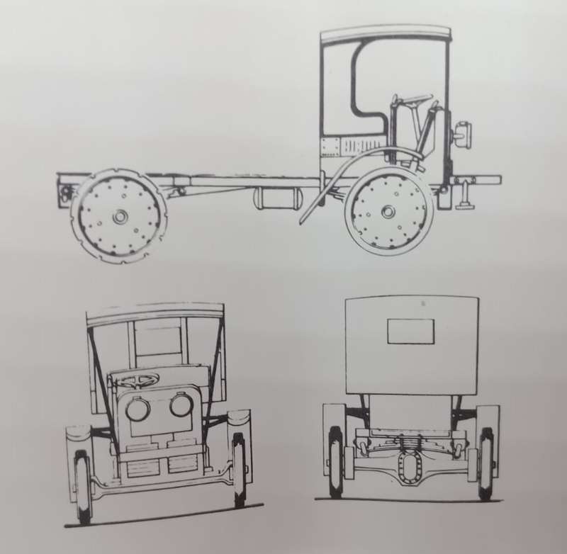 Scale Structures Limited, HO, Kit Autocar Chassis SSL7118