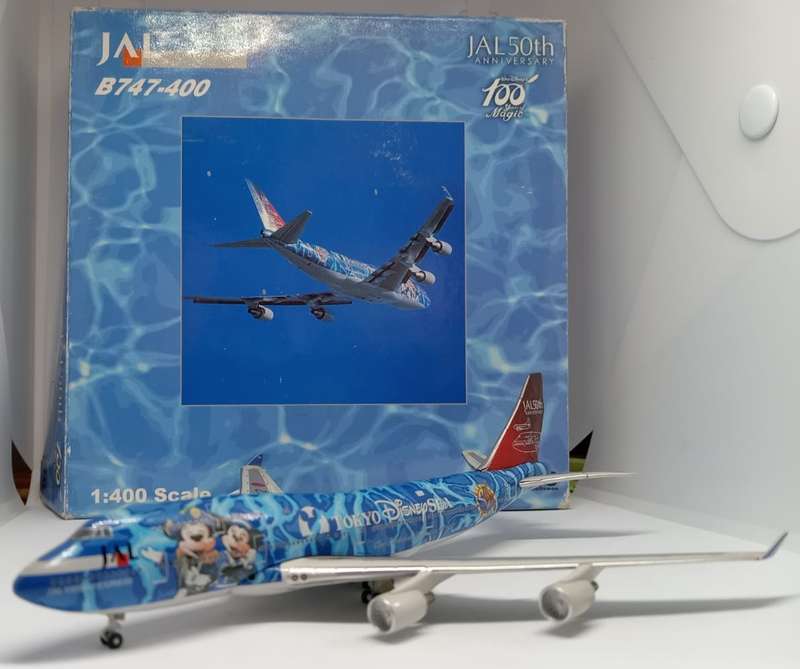 JC Wings Japan Airlines Boeing 747-400 Dream Express Sea JA8912 1/400 Scale