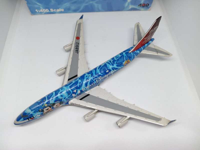JC Wings Japan Airlines Boeing 747-400 Dream Express Sea JA8912 1/400 Scale