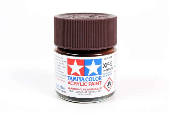 Tamiya - XF-9 Hull Red Acrylic (23ml)