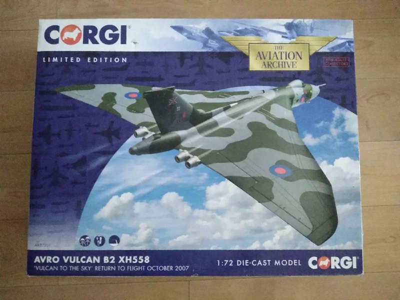 Corgi Aviation Archives AA27201 Avro Vulcan B2 XH558 'Vulcan To The Sky'