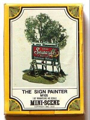 Woodland Scenics, The Sign Painter HO Scale Kit M105