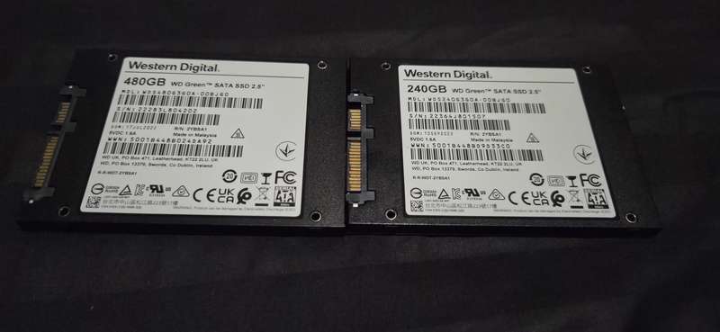240GB and 480GB SSD