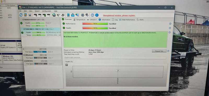 3X 1TB 2.5 HDD Drives